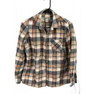 Field & Stream Women's Plaid Casual Shirt Medium